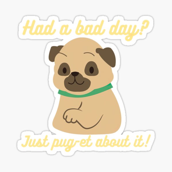 Funny Pug Meme Stickers Redbubble - evil pug roblox