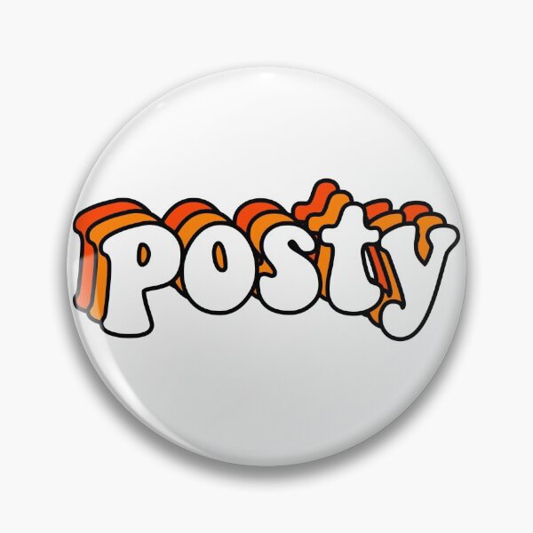 Item preview, retro orange posty designed and sold by bellaraven.