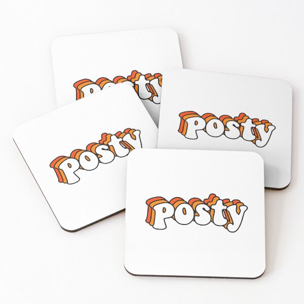 Item preview, retro orange posty designed and sold by bellaraven.