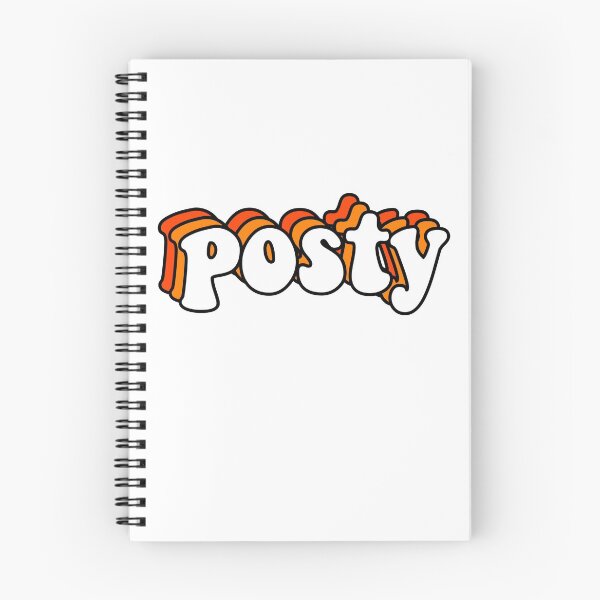 Item preview, retro orange posty designed and sold by bellaraven.