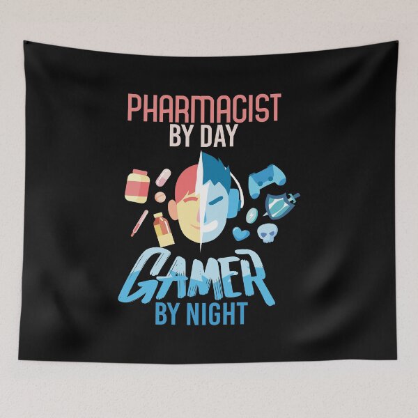 Item preview, Pharmacist By Day Gamer By Night designed and sold by Sandra78.