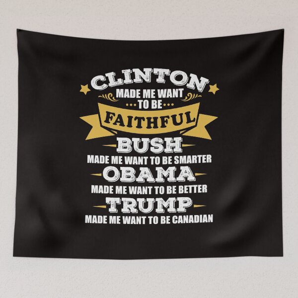 Item preview, Trump Makes Me Want To Be Canadian funny anti trump T-Shirt designed and sold by Majesticoo.