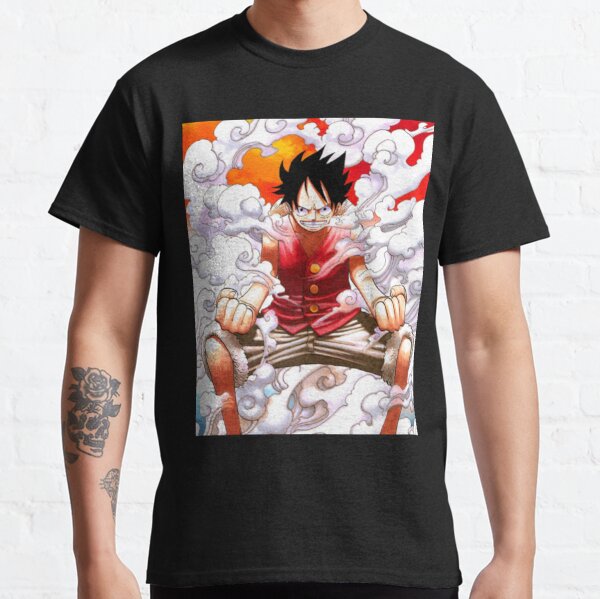 One Piece Luffy Gear 5 Vs Kaido Anime T-Shirt - Ink In Action