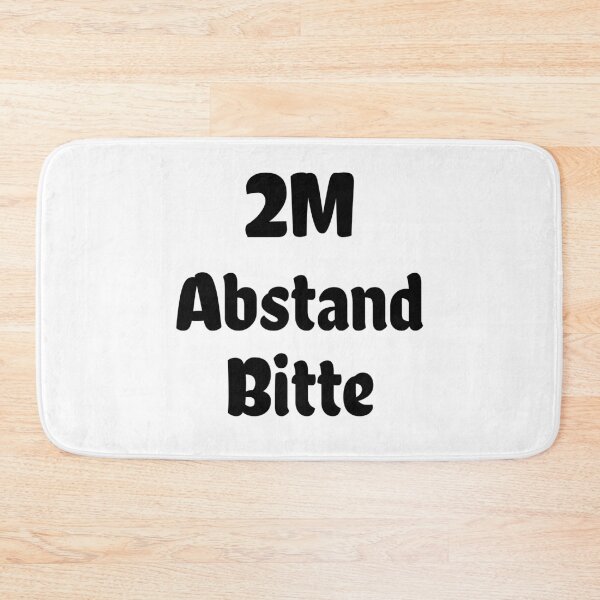 Item preview, 2m Abstand Bitte. Soziale Distanz designed and sold by cursotti.