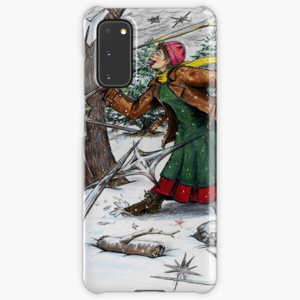 Snowflake Girl Samsung Galaxy Snap Case