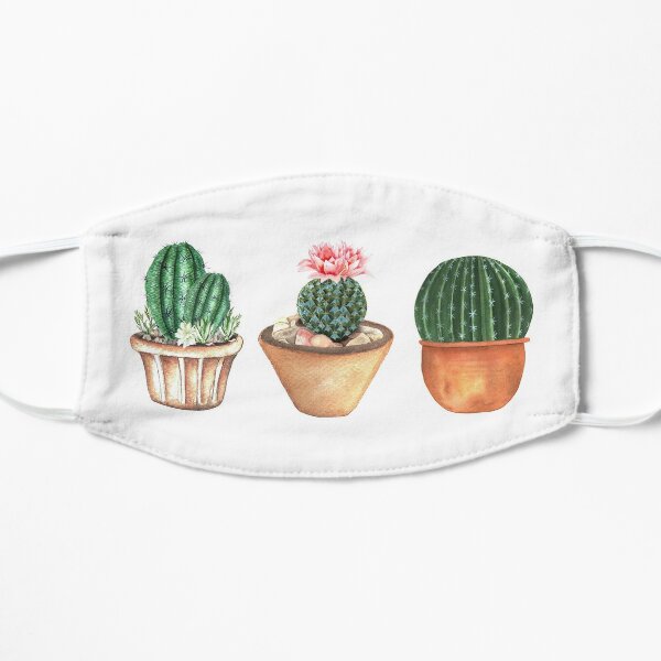 Cactus Garden Face Masks Redbubble - potted cactus roblox