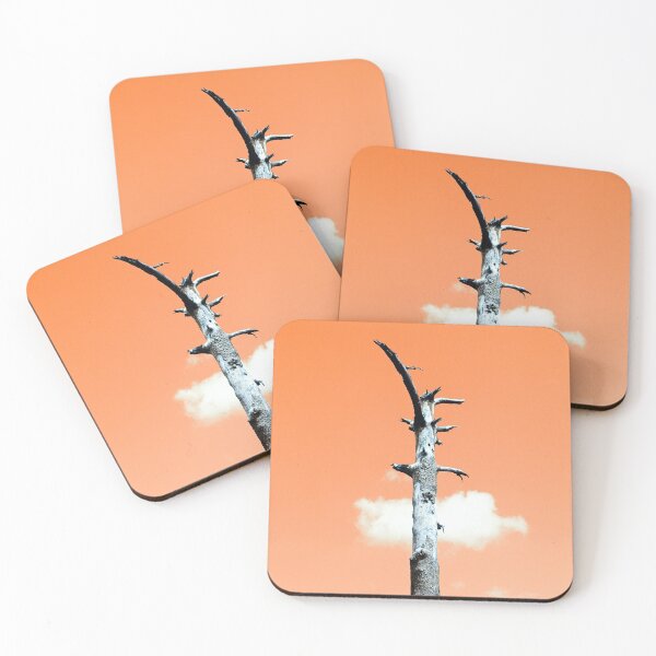 Item preview, Orange Minimalist Fossilized Tree designed and sold by Kodaii.