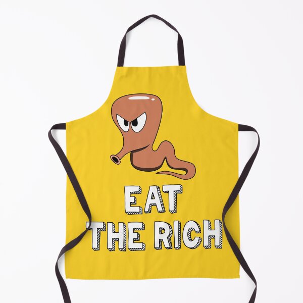Item preview, worm on a string eat the rich designed and sold by zerobatt.
