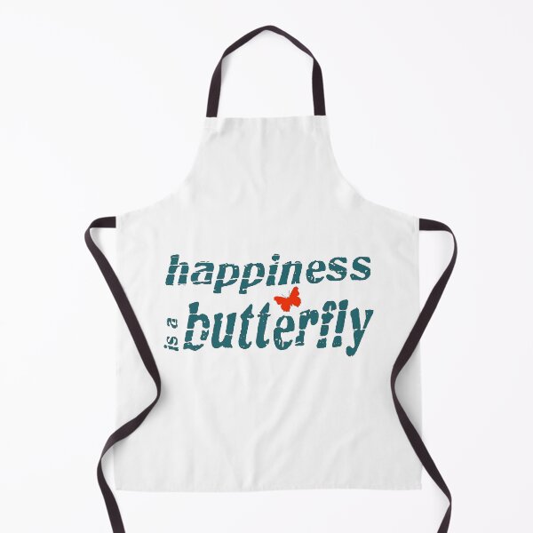 Item preview, Distressed Happiness is a butterfly text with a small butterfly image designed and sold by Bees-Honey-Gift.