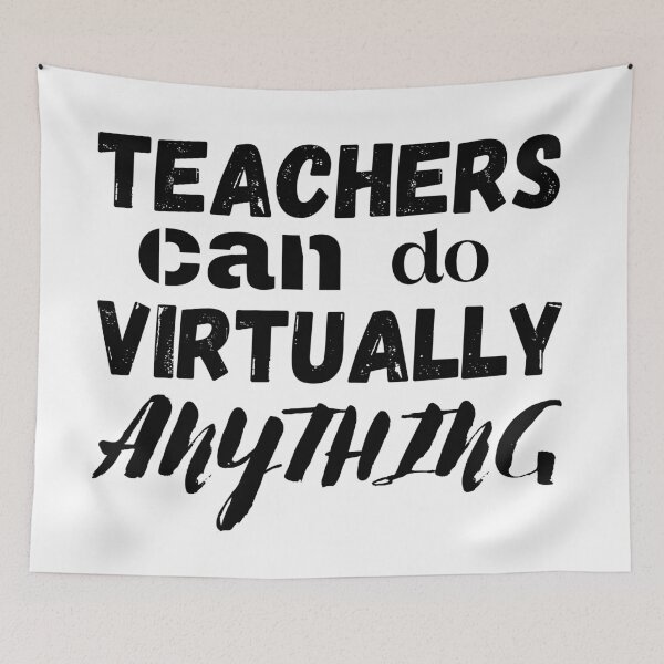 Item preview, Teachers can do virtually anything vintage designed and sold by OneTimeEngineer.