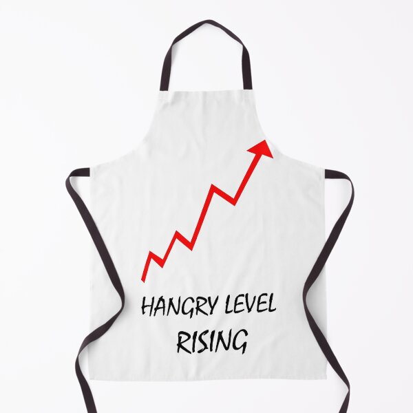 Item preview, Hangry level rising - Funny food quote designed and sold by Deegital18.