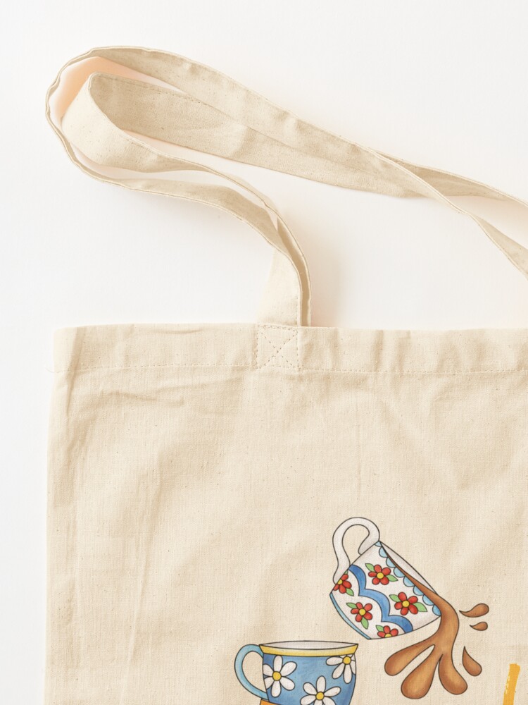 LOVE Tea Recycled Canvas Tote Bag