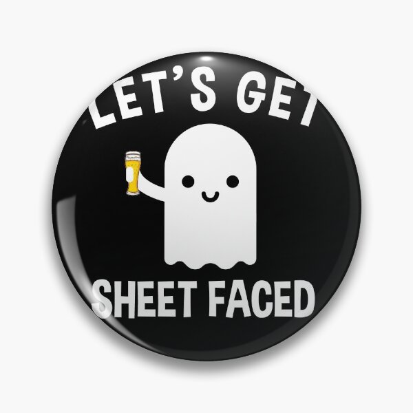 Item preview, Let's Get Sheet Faced Ghost Halloween Party  designed and sold by zedesignn.