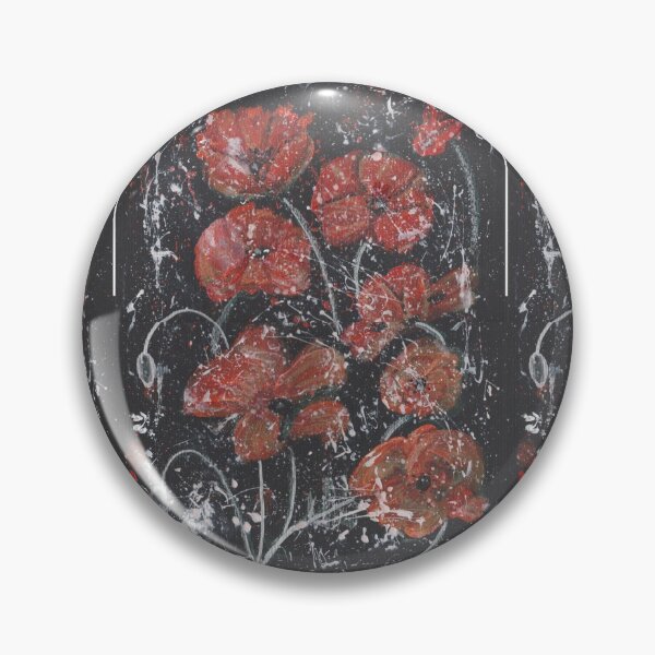 Item preview, Poppies corn poppy flowers blossoms abstract designed and sold by Marion Waschk.