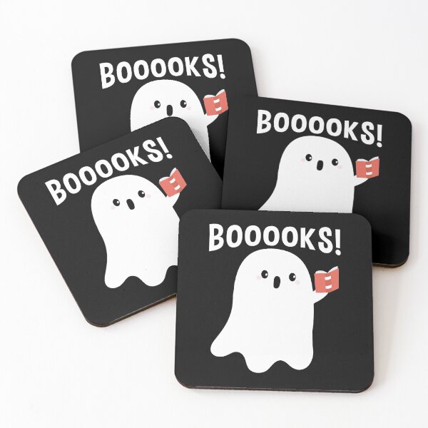 Item preview, Halloween Ghost Reading Books Gift For Books Lover designed and sold by zedesignn.
