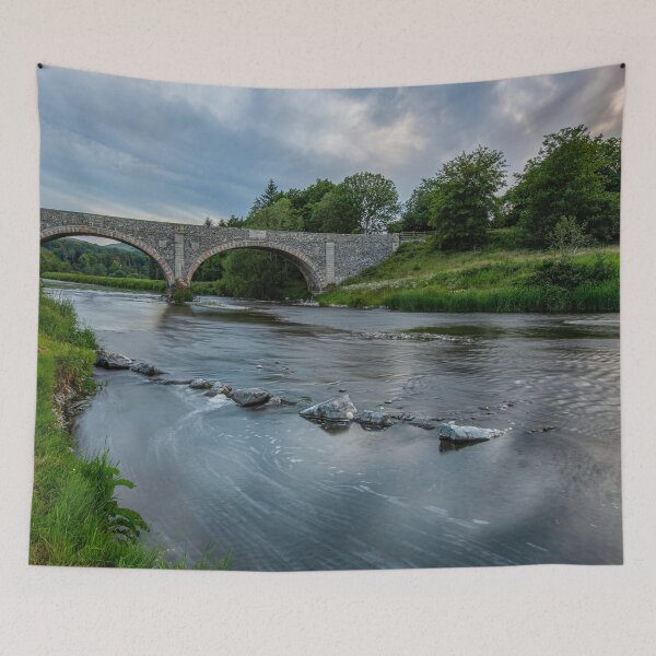 Item preview, The Old Tweed Bridge between Selkirk and Galashiels, Scottish Borders designed and sold by yourscotborders.