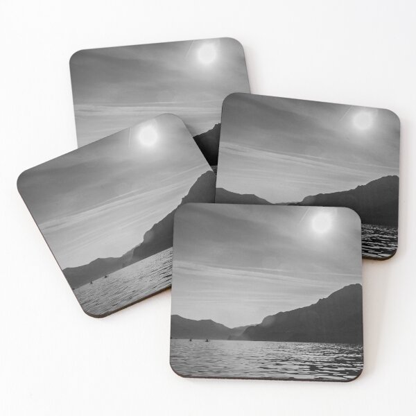 Item preview, Kayakers Crossing an Alpine Lake designed and sold by Chris Bingham.