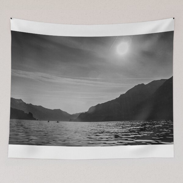 Item preview, Kayakers Crossing an Alpine Lake designed and sold by Chris Bingham.