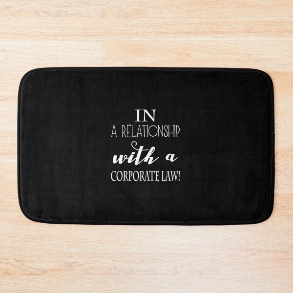 Item preview, In a relationship with a corporate law - Lawyer Quote gift designed and sold by conceptDVS.