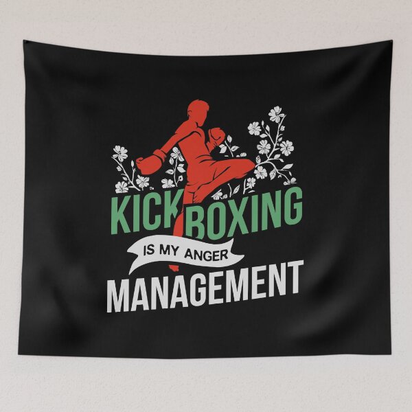 Item preview, Kickboxing Is My Anger Management designed and sold by Sandra78.