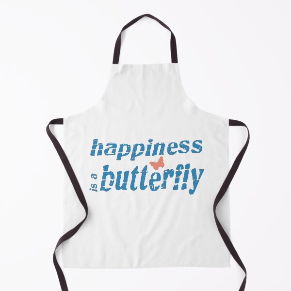 Item preview, Distressed Happiness is a butterfly text with a small butterfly image designed and sold by Bees-Honey-Gift.