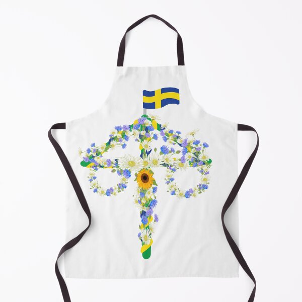 Item preview, Midsommar Midsummer Flowers Floral Pole festival Flag designed and sold by funnytshirtemp.