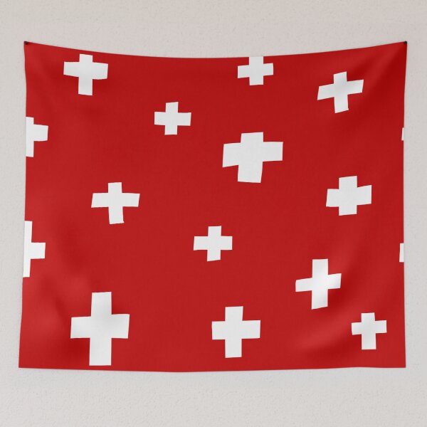 Item preview, Swiss flag designed and sold by durrahay.