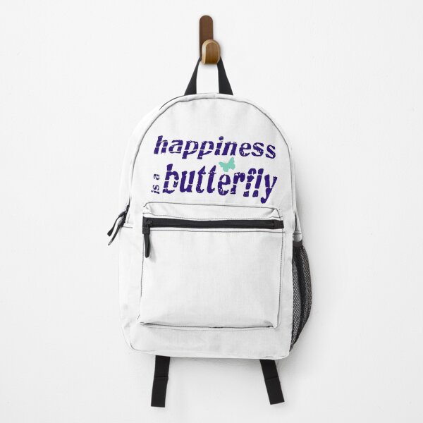 Item preview, Distressed Happiness is a butterfly text with a small butterfly image designed and sold by Bees-Honey-Gift.
