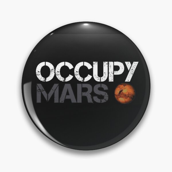 Item preview, Occupy Mars Mask designed and sold by Ivona21.