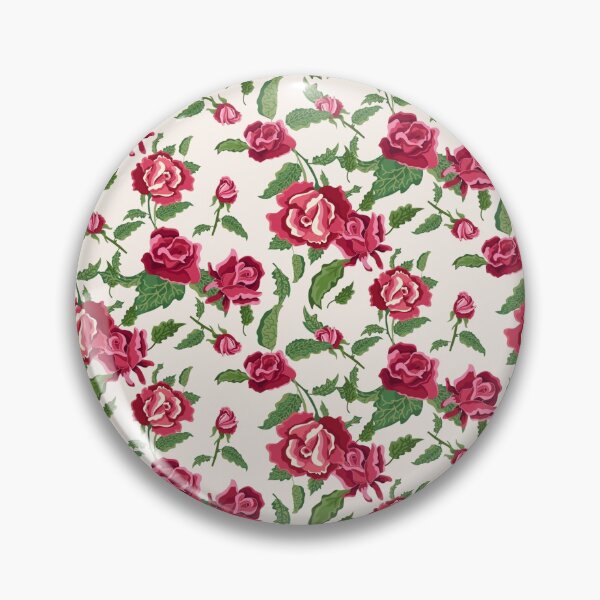 Item preview, Red roses flowers rose pattern pattern designed and sold by DerSenat.