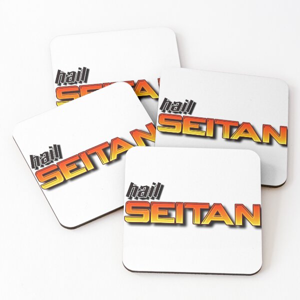 Item preview, Hail Seitan vegan plant-based designed and sold by LauraBarnesArt.