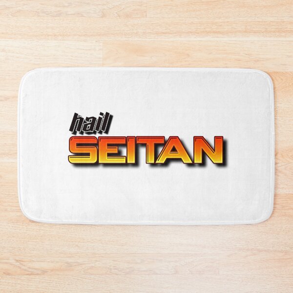 Item preview, Hail Seitan vegan plant-based designed and sold by LauraBarnesArt.