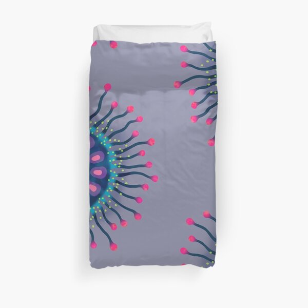 Radioactive Fruit Salad Fruit Duvet Cover