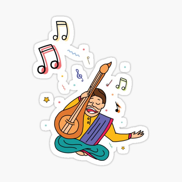 Sing your heart out! Sticker