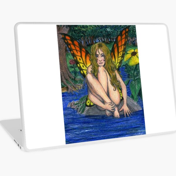 Butterfly Stone Laptop Skin