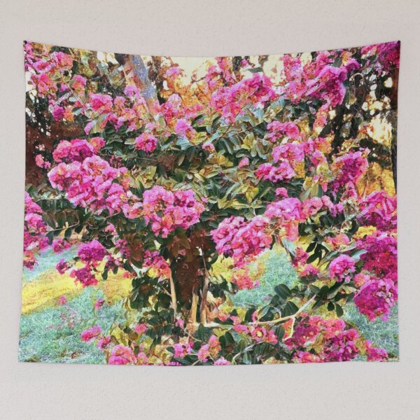 Item preview, Georgian Pink Park Flowers designed and sold by Deegital18.