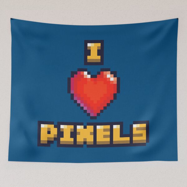 Item preview, I Heart Pixels designed and sold by chipdesigns.