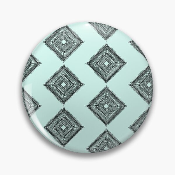 Item preview, Diamond shaped mandala art. designed and sold by Mandala & More.