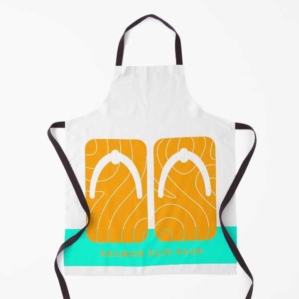 Item preview, Salmon Flip-Flop Graphic designed and sold by SobaWaveStudio.