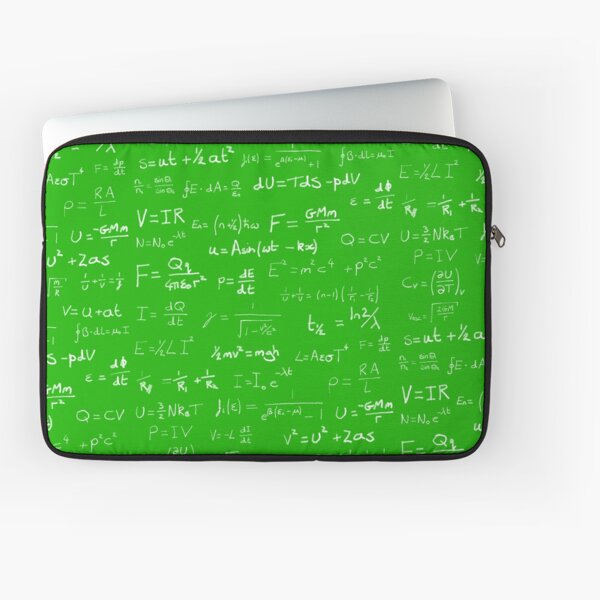 Physics Electromagnetism Laptop Sleeve By Hannah C Redbubble