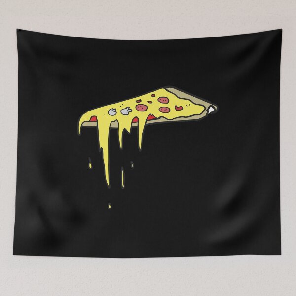 Item preview, Cheese Dripping Pizza Slice Cartoon designed and sold by Maria Simone.
