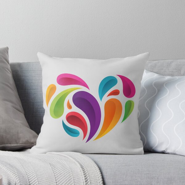 Item preview, multicolored heart designed and sold by Mike Kiev art.