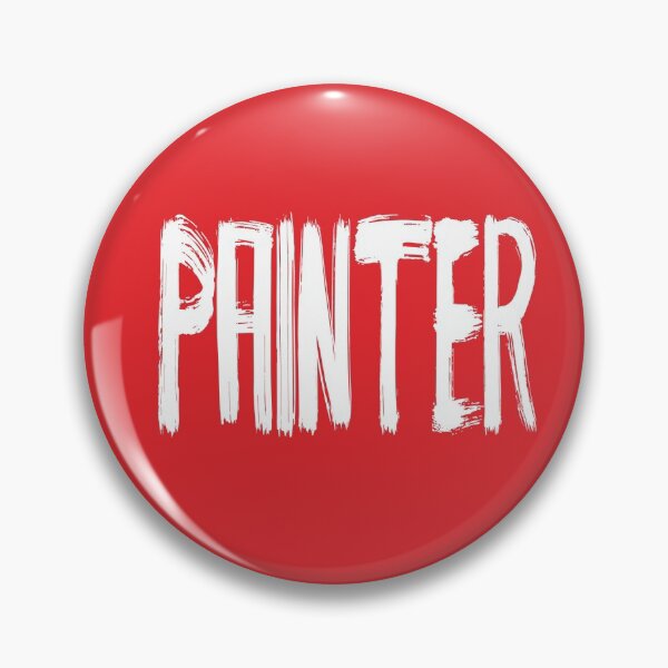 Item preview, Painter gift art student digital watercolor brush - Red and white colors designed and sold by conceptDVS.