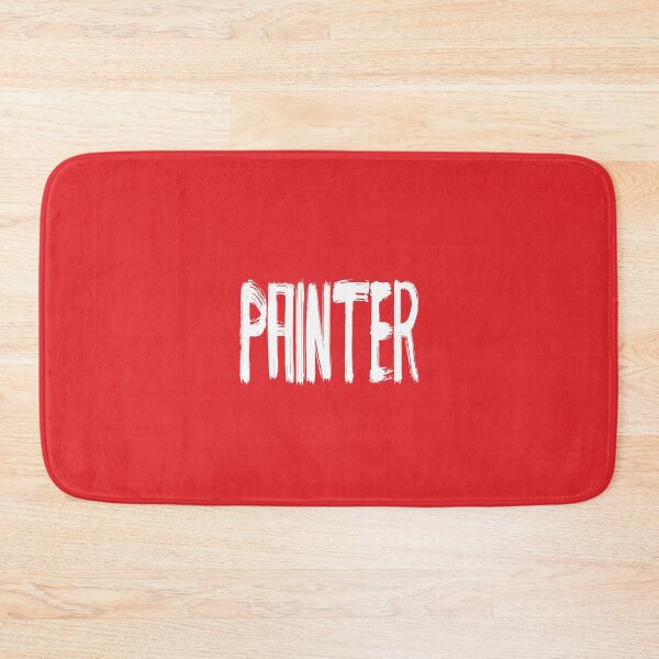 Item preview, Painter gift art student digital watercolor brush - Red and white colors designed and sold by conceptDVS.