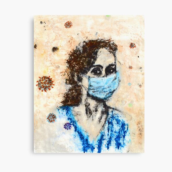 Mask Canvas Print