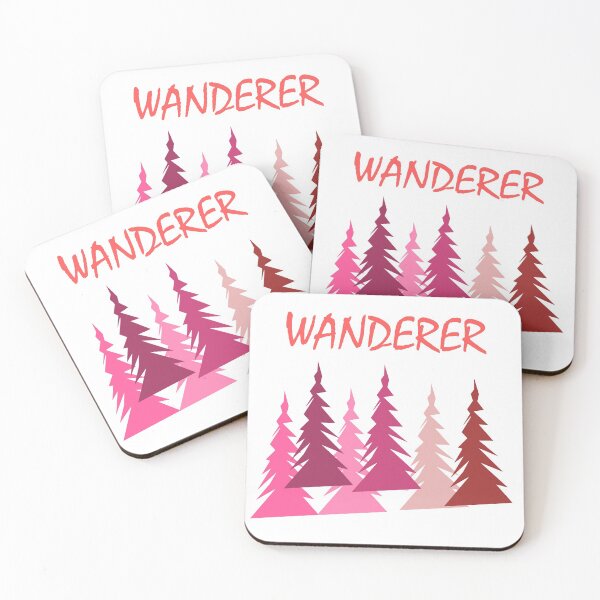 Item preview, Rose-tinted Wanderer Minimalist design  designed and sold by Deegital18.