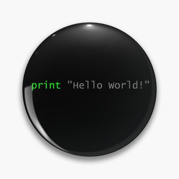 Artikelvorschau, Hallo Welt! - Python 2 - farbig entworfen und verkauft von Hannah-C.