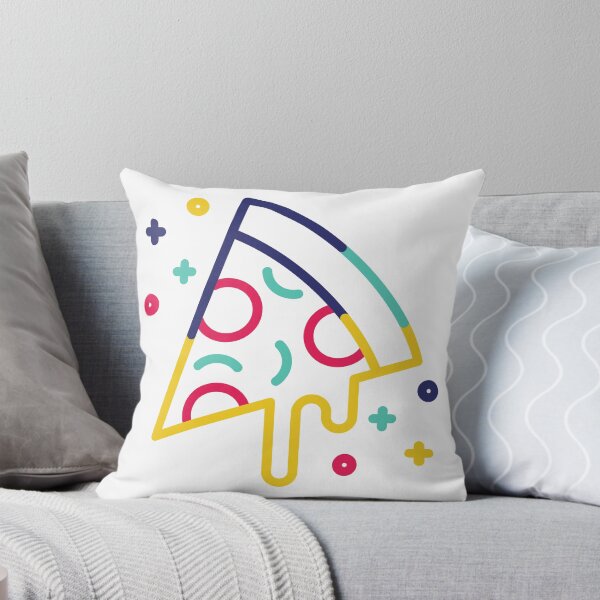 Item preview, Funky Colorful Pizza Logo designed and sold by Maria Simone.