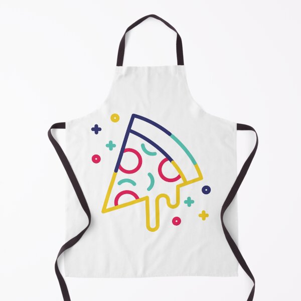 Item preview, Funky Colorful Pizza Logo designed and sold by Maria Simone.