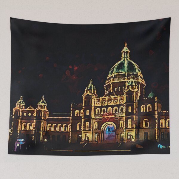 Item preview, British Columbia Parliament Buildings designed and sold by be-a-nice-human.